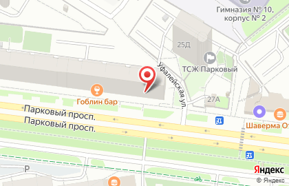 Торгово-производственная компания ВекоДом на Парковом проспекте на карте