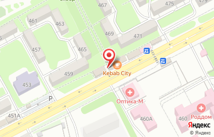 Магазин суши SushiLand на Октябрьской улице на карте