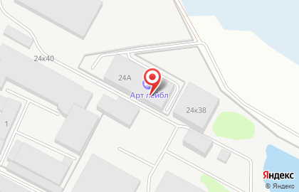 Производственно-полиграфическая компания Арт Лейбл на Прибалтийской улице на карте