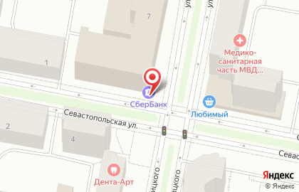 СберБанк в Красноярске на карте