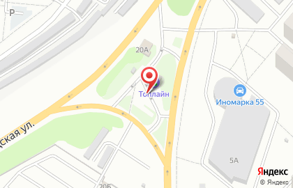 АЗС Топлайн на Волгоградской улице, 20/1 на карте