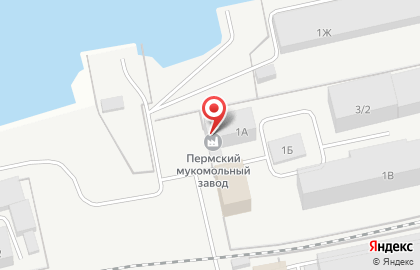ОАО Пермский мукомольный завод на карте