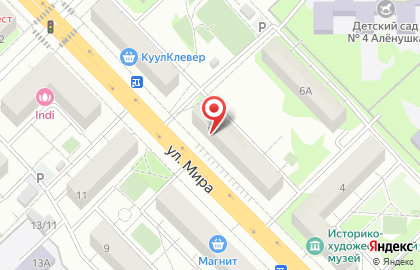 Аптечный пункт на улице Мира, 6 в Мытищах на карте