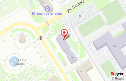 Детская школа искусств г. Югорска на карте