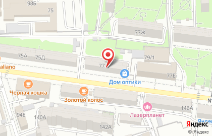 Магазин 220 Вольт на улице Мечникова на карте