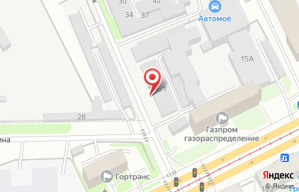 Шиномонтажная мастерская Лис-сервис в Мотовилихинском районе на карте
