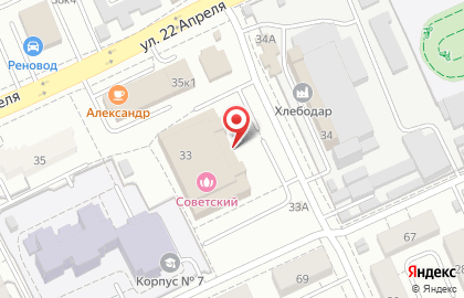 Торговый центр Советский на улице 19 Партсъезда на карте