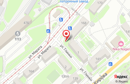 Автомат по продаже питьевой воды Ясногорский родник в Пролетарском районе на карте