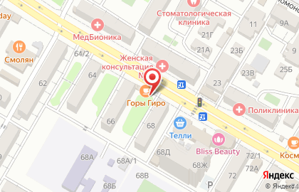 Киоск по продаже яиц и молока в Советском районе на карте