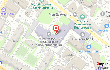 Лицей при ТГПУ им. Л.Н. Толстого ТГПУ в Туле на карте