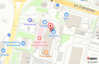 Автошкола Автошкола-Профессионал в Пензе на карте
