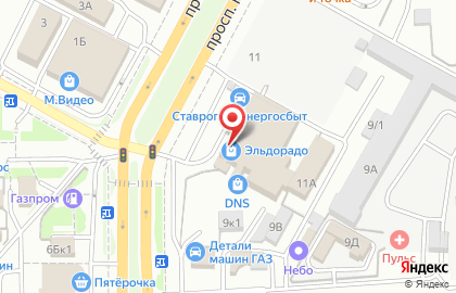 Техносклад в Ставрополе на карте