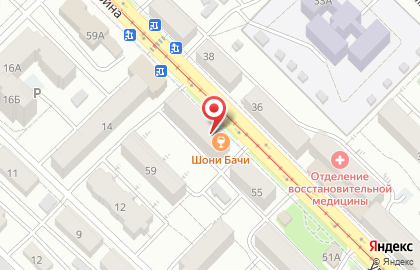 Фирменный магазин разливного пива Bank Beer в Железнодорожном районе на карте