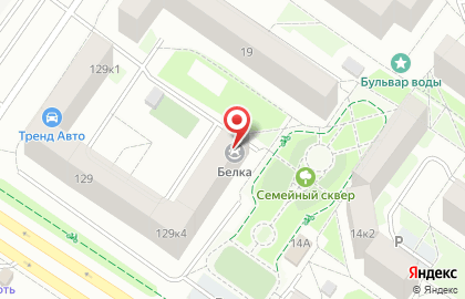 Детский сад гармоничного развития Белка на Широтной улице на карте