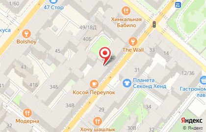 Ресторан русской кухни Pushkarski на карте