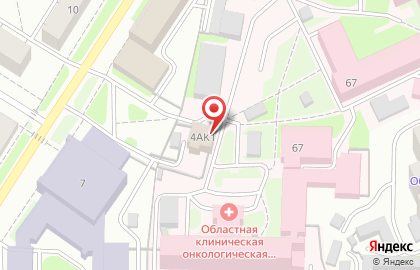 Похоронное бюро ЯрРитуалСервис в Ленинском районе на карте