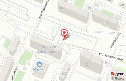 Автостоянка в Челябинске на карте