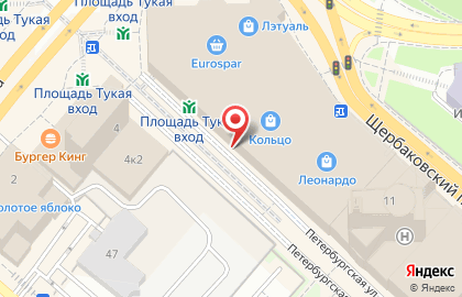Экспресс-мастерская Мастер Минутка на Петербургской улице на карте