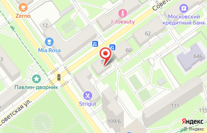 Цветочная лавка Cafe de flore на карте