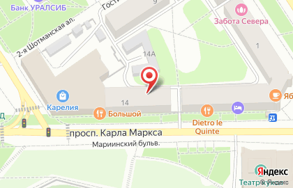Intourist на карте
