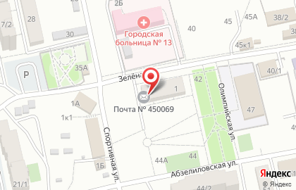 Консультационный центр Почта Банк на карте
