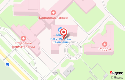 Банкомат СберБанк на улице Маркова на карте