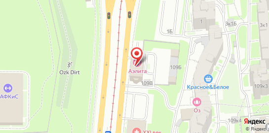 Медицинский центр косметологии Аэлита на карте
