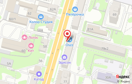 Автосервис Заботливый сервис-Фокус на Октябрьской улице на карте