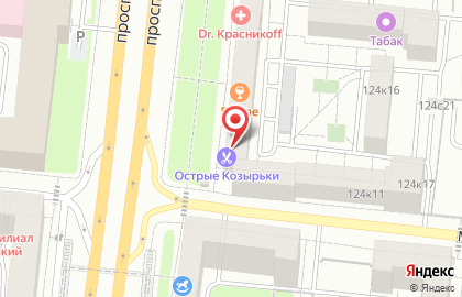 Парикмахерская Галактика на карте