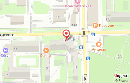 Участковый пункт полиции Южного района Управление МВД России по г. Новороссийску в Новороссийске на карте