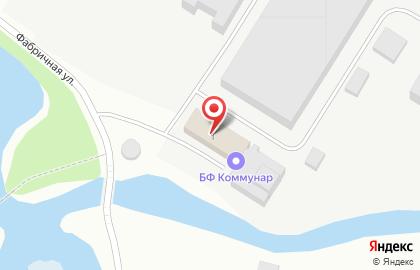 Бумажная фабрика Коммунар на Фабричной улице на карте