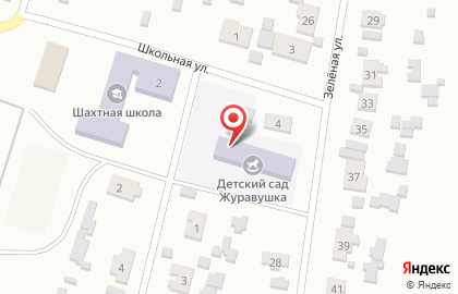 Детский сад Журавушка на Школьной улице на карте