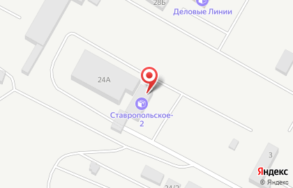Транспортная компания Колесница в Ставрополе на карте