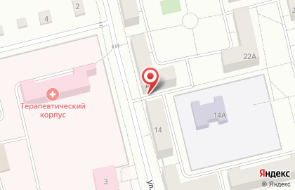Парикмахерская Центральная на улице Пушкина на карте