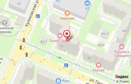 Вилена в Москве на карте