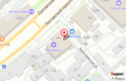 Сириус Креп на карте