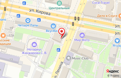 Магазин игрушек Фунтик на улице Ленина на карте