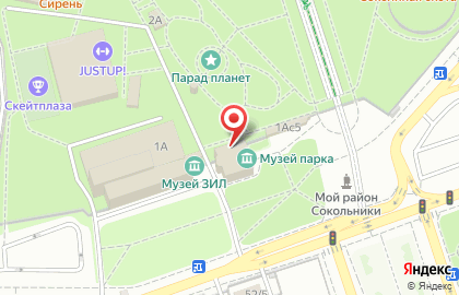 Легион на улице Сокольнический Вал на карте