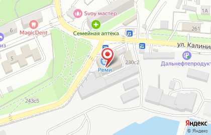 Супермаркет Калина в Первомайском районе на карте