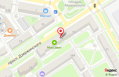 Агентство недвижимости Премиум на проспекте Дзержинского на карте