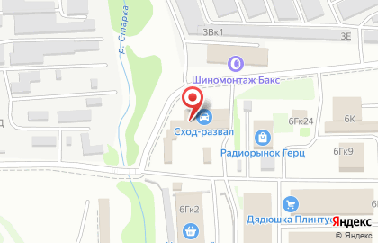 Мастерская по ремонту автоэлектрики на улице Композитора Касьянова на карте