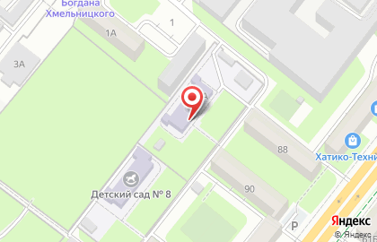 Детский сад №8 в Октябрьском округе на карте
