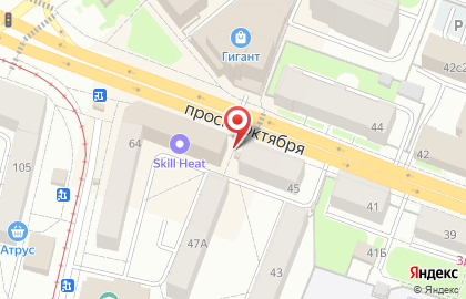 Микрокредитная компания МКК ДОМфинанс Наличное на проспекте Октября на карте