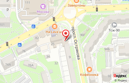 Торгово-монтажная компания Интерстрой ДВ на карте