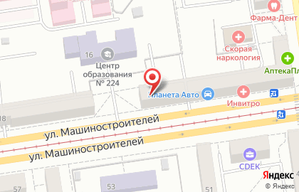 Центр оздоровительного массажа Гульнары Лукашевой в Орджоникидзевском районе на карте