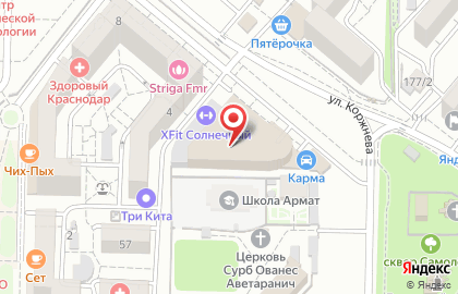 Автосервис на проспекте Константина Образцова на карте