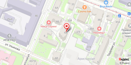 Центр современной офтальмологии Ника Спринг на Провиантской улице на карте