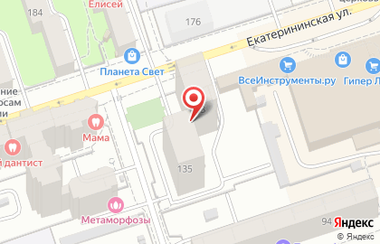 Участковый пункт полиции на Екатерининской улице на карте