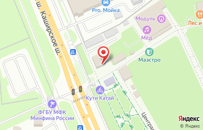 Школа танцев Dance_fm на Каширском шоссе на карте