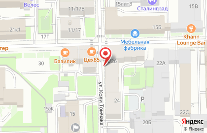 Мини-маркет Интер 1 на карте
